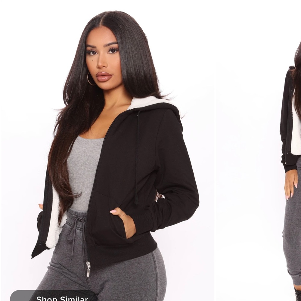 Fashion nova double shepherd hoodie